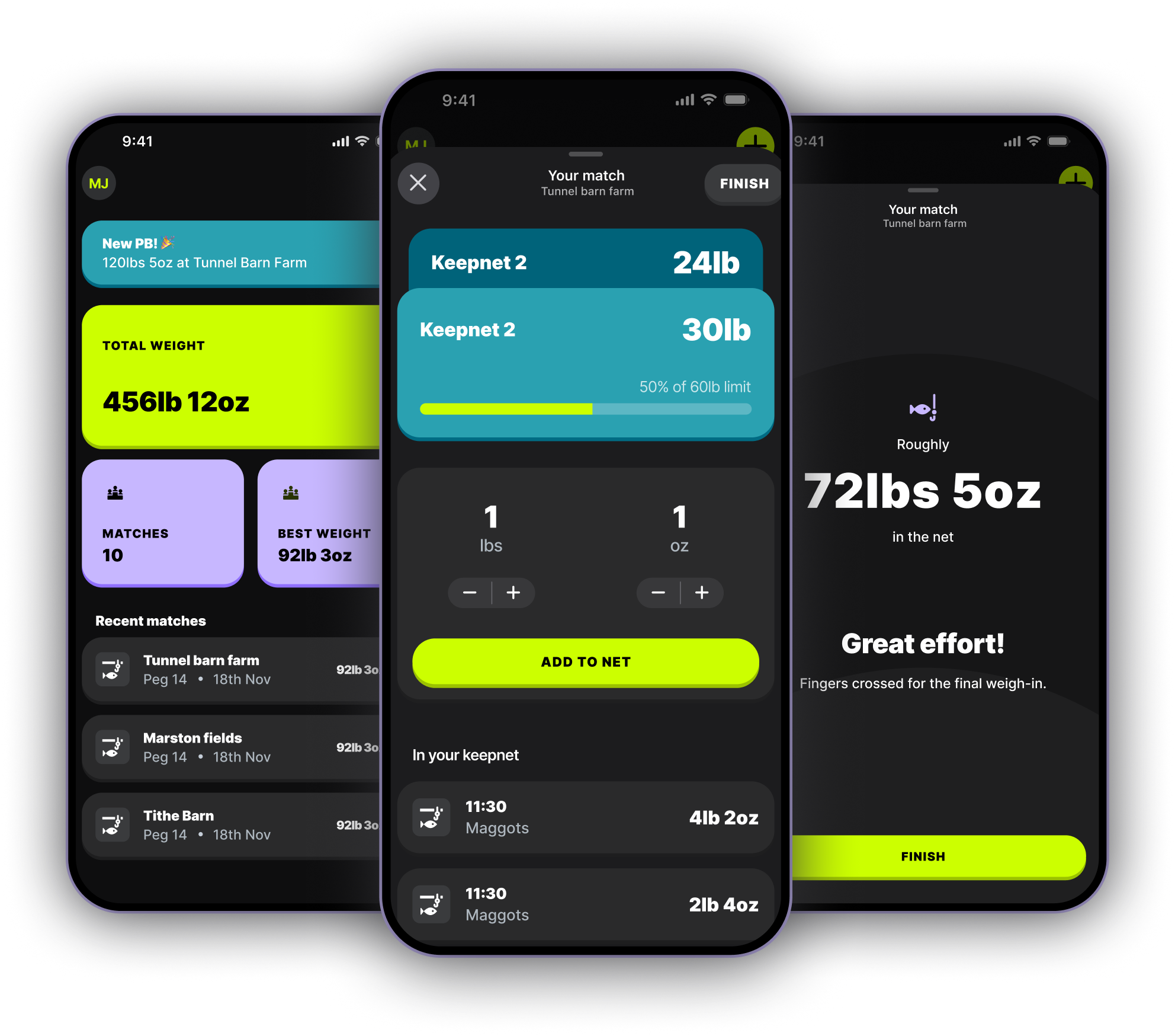 Keepnet app screenshots